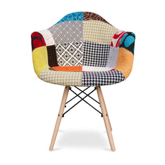 Pyramid Armchair, Multi By World Modern Design