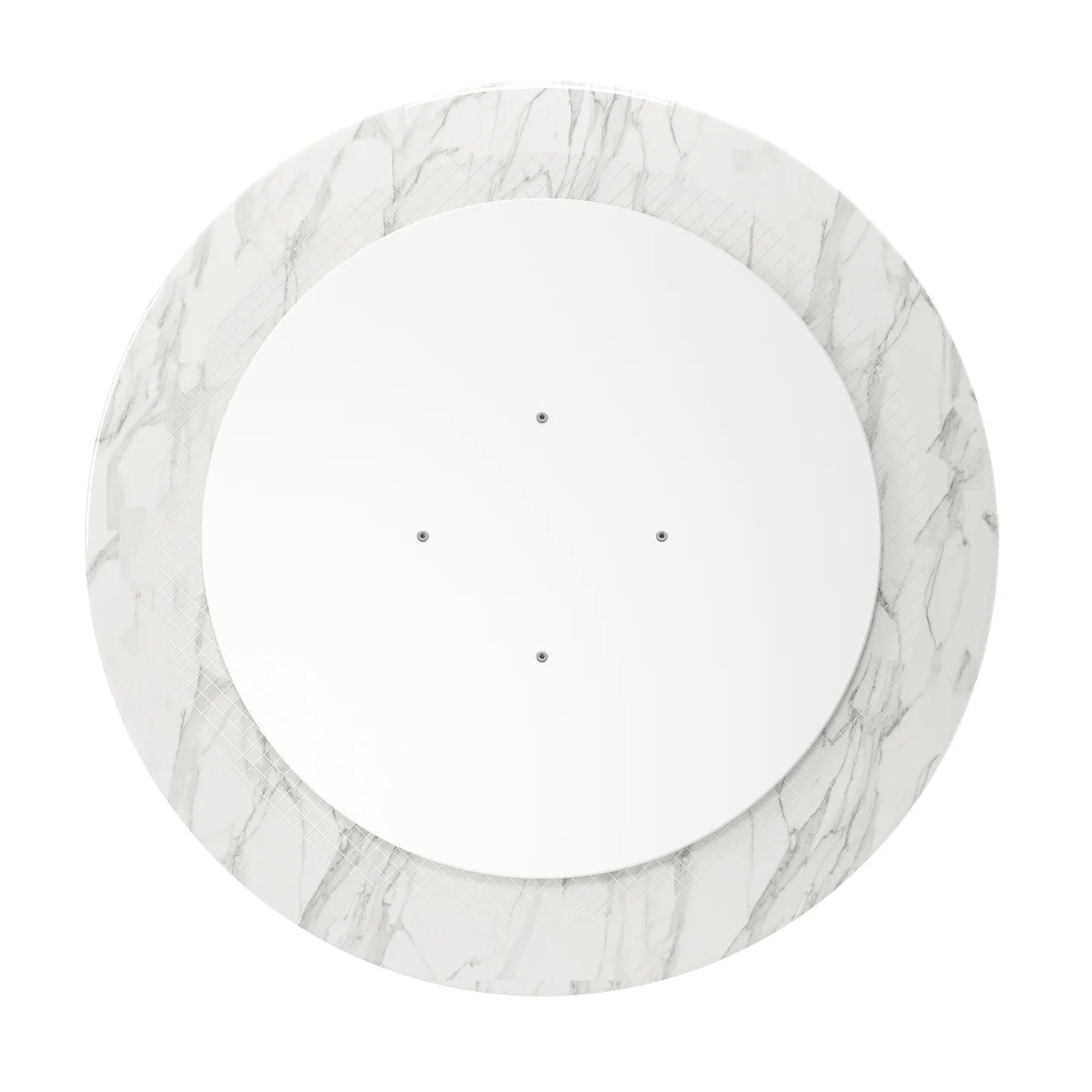 Rose 32" Round Marble Dining Table, Black Base By World Modern Design | Dining Tables | Modishstore - 3