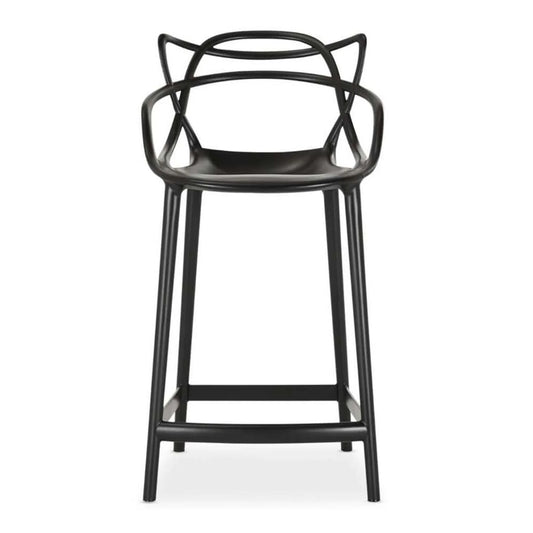 Monte Bar Stool, Black By World Modern Design | Bar Stools | Modishstore