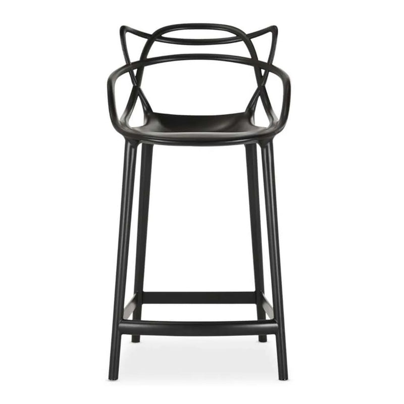 Monte Bar Stool, Black By World Modern Design | Bar Stools | Modishstore