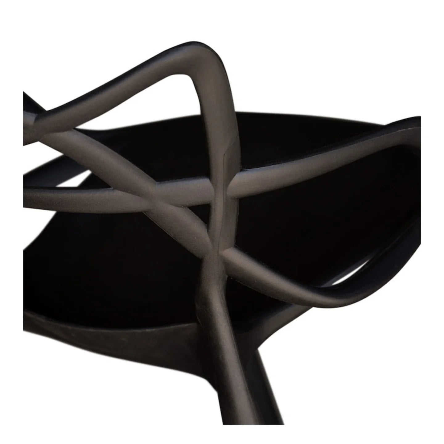Monte Bar Stool, Black By World Modern Design | Bar Stools | Modishstore - 2