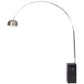 LeisureMod Arco Lamp with Marble Cube Base | Floor Lamps | Modishstore - 3