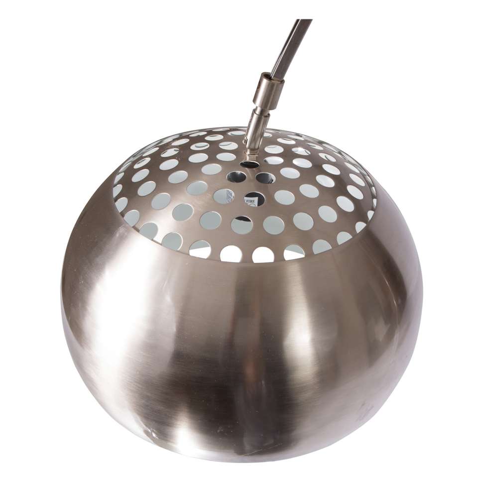 LeisureMod Arco Lamp with Marble Cube Base | Floor Lamps | Modishstore - 15