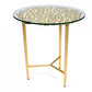 Gold Leaf Design Group Sponge Accent Table | Accent Tables | Modishstore
