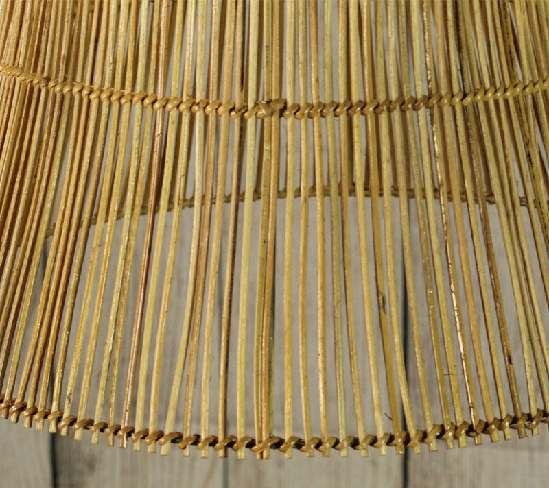 Keral Palmyra Woven Lamp by Artisan Living- Only 1 left-3