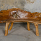 Habini Teak Root Live Edge Benches-2 sizes-Small & Large- by Garden Age Supply