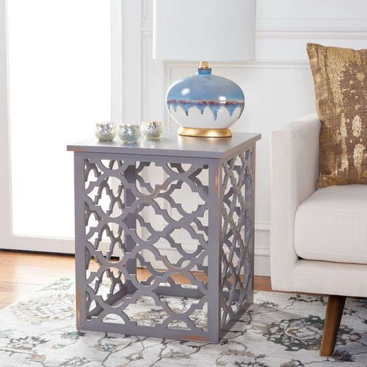 Safavieh Lonny End Table - Taupe | Accent Tables | Modishstore