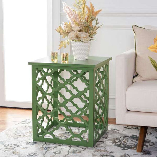 Safavieh Lonny End Table - Green | Accent Tables | Modishstore
