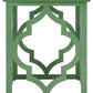 Safavieh Milo Trellis Gold Leaf End Table - Green | Accent Tables | Modishstore - 2