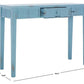 Safavieh Beale Console With Storage Drawer - Blue | Console Tables | Modishstore - 4