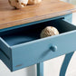 Safavieh Katie Console With 2 Storage Drawer - Blue | Console Tables | Modishstore - 3