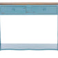 Safavieh Katie Console With 2 Storage Drawer - Blue | Console Tables | Modishstore - 2