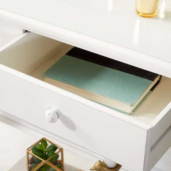 Safavieh Katie Console With 2 Storage Drawer - Cream | Console Tables | Modishstore - 3