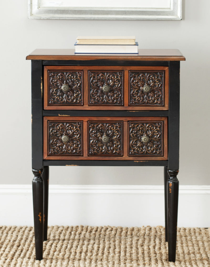 Safavieh Kenneth 2 Drawer Side Table | Side Tables | Modishstore - 1
