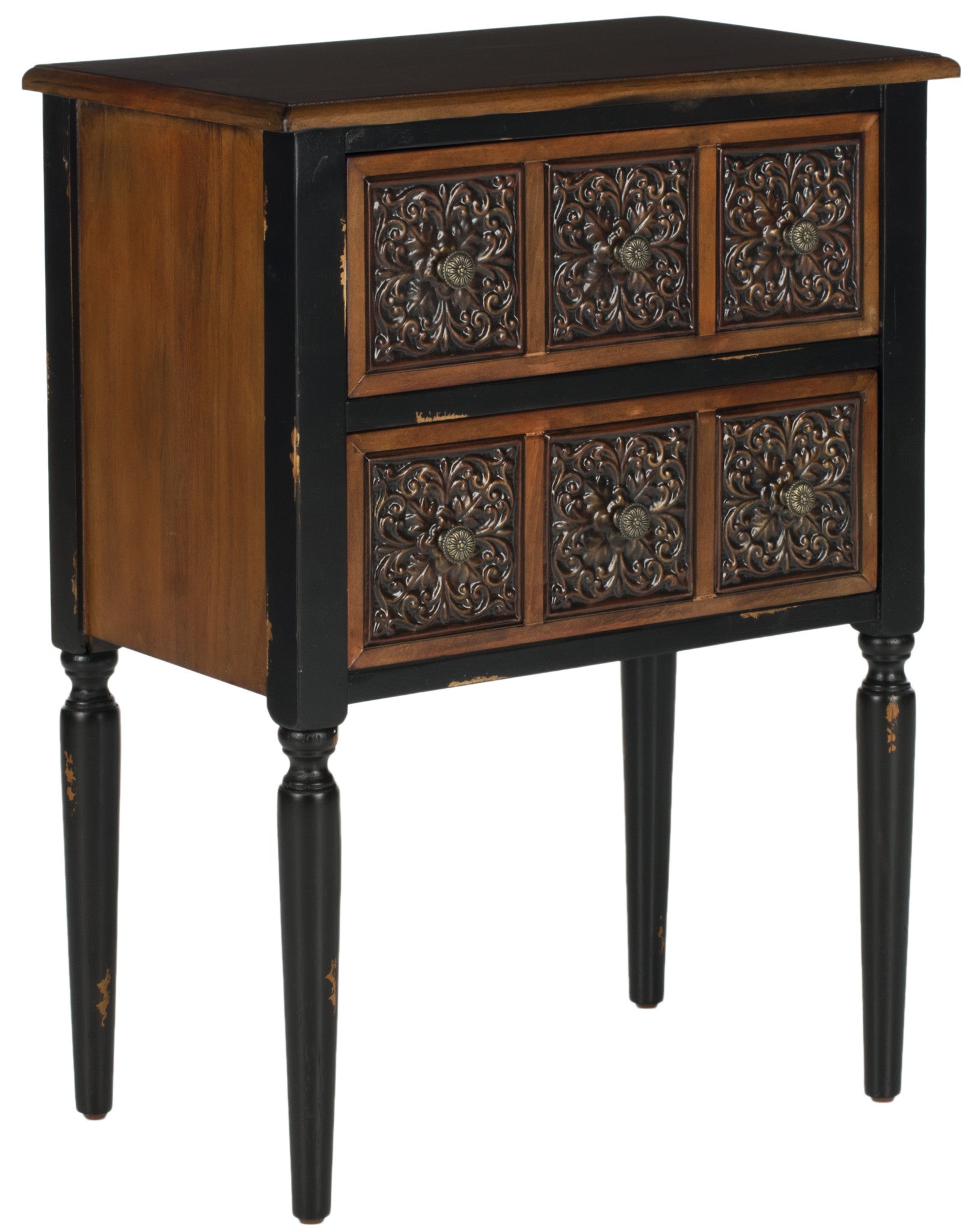 Safavieh Kenneth 2 Drawer Side Table | Side Tables | Modishstore - 3