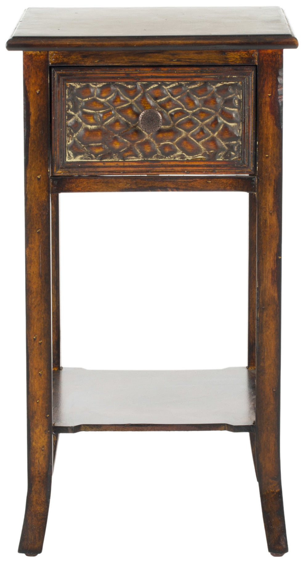 Safavieh Ernest End Table With Storage Drawer | End Tables | Modishstore - 2