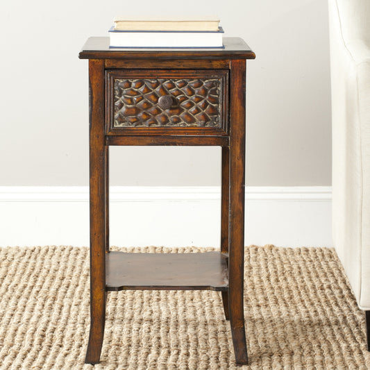 Safavieh Ernest End Table With Storage Drawer | End Tables |  Modishstore 