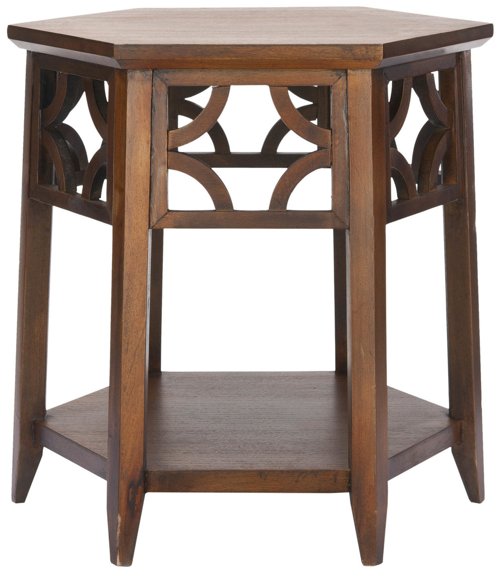 Safavieh Connr Hexagon End Table | End Tables | Modishstore - 5