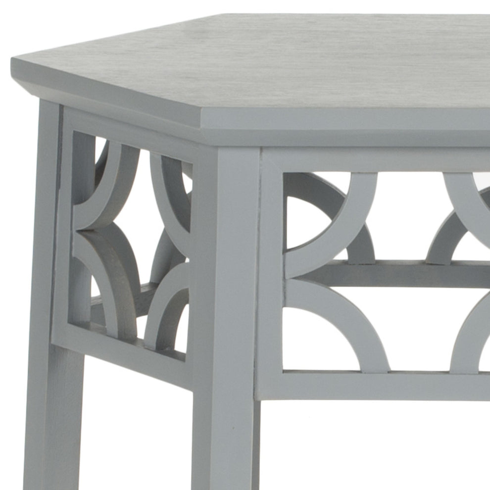 Safavieh Connr Hexagon End Table | End Tables | Modishstore - 10