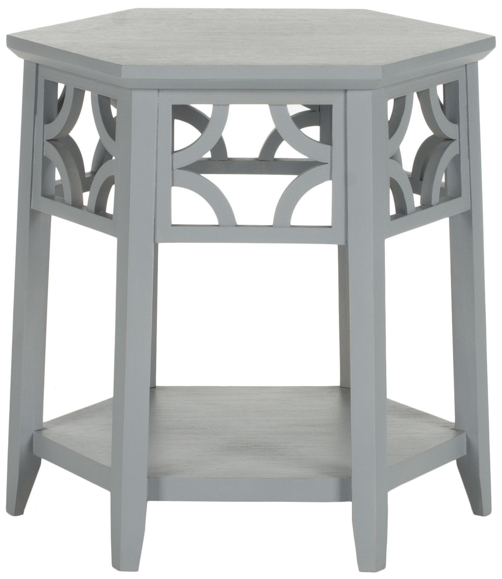 Safavieh Connr Hexagon End Table | End Tables | Modishstore - 9