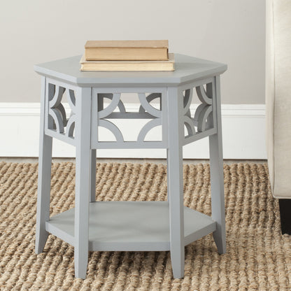 Safavieh Connr Hexagon End Table | End Tables | Modishstore - 3