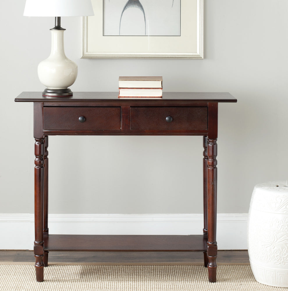 Safavieh Rosemary 2 Drawer Console | Console Tables | Modishstore - 4