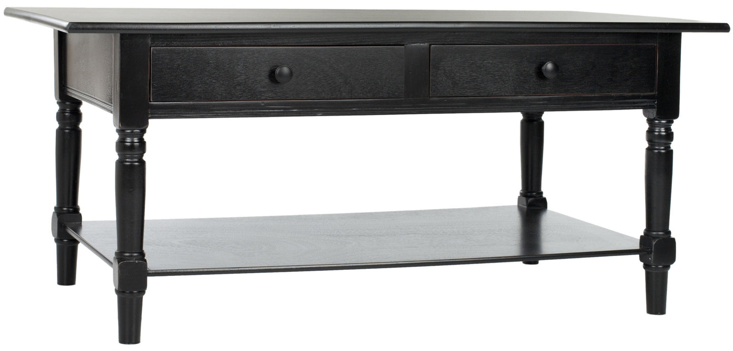 Safavieh Boris 2 Drawer Coffee Table | Coffee Tables | Modishstore - 11