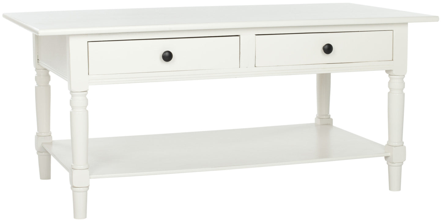 Safavieh Boris 2 Drawer Coffee Table | Coffee Tables | Modishstore - 14