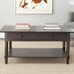 Safavieh Boris 2 Drawer Coffee Table | Coffee Tables | Modishstore - 5