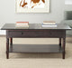 Safavieh Boris 2 Drawer Coffee Table | Coffee Tables | Modishstore - 5