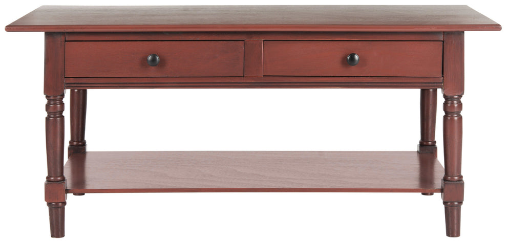 Safavieh Boris 2 Drawer Coffee Table | Coffee Tables | Modishstore - 18