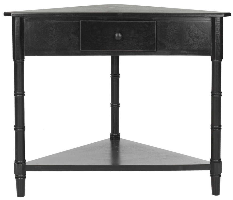Safavieh Gomez Corner Table With Storage Drawer | Console Tables | Modishstore - 3