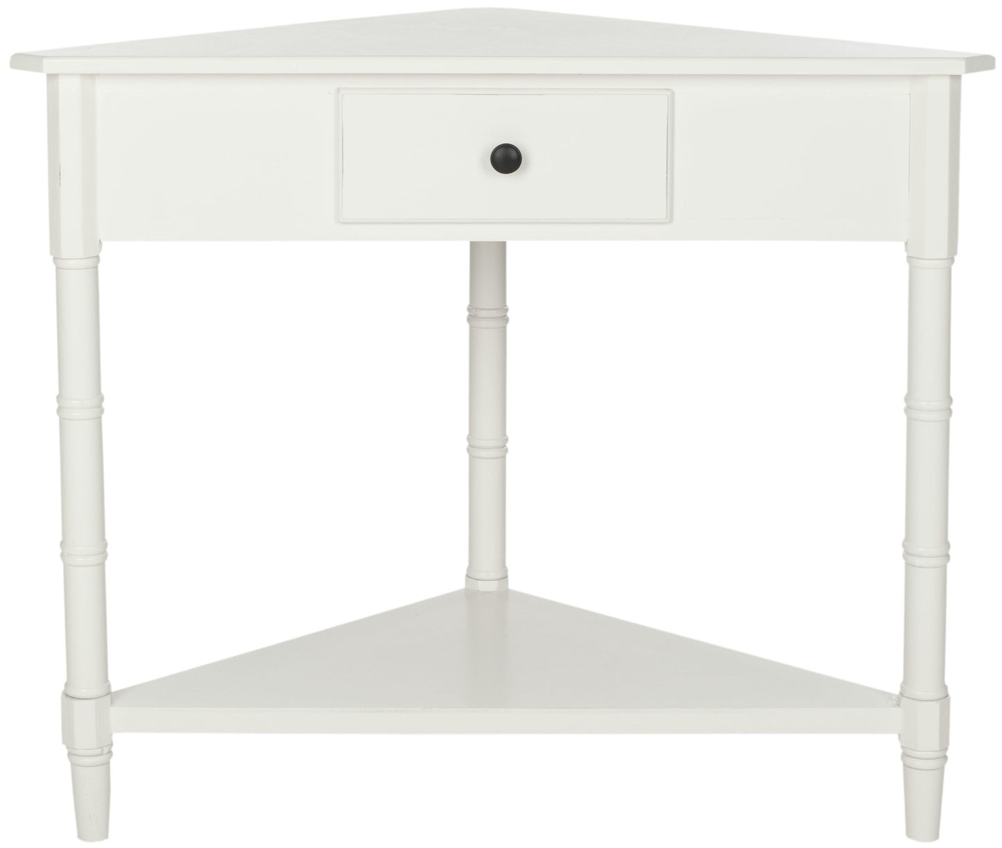 Safavieh Gomez Corner Table With Storage Drawer | Console Tables |  Modishstore  - 4