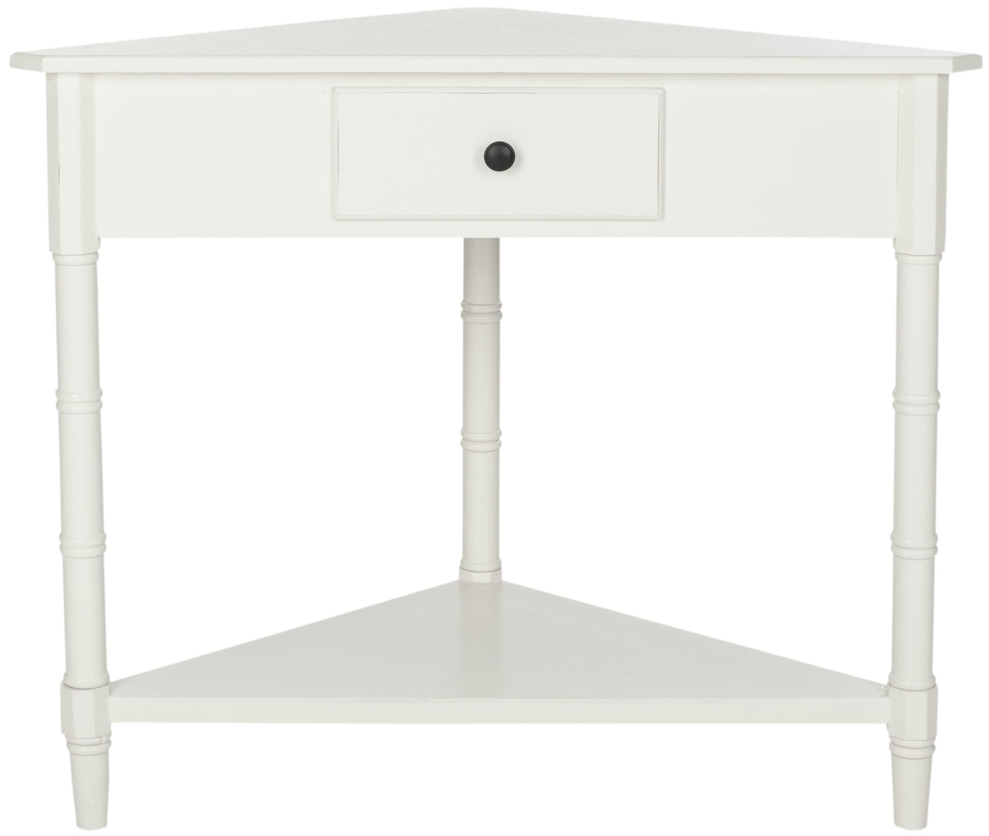 Safavieh Gomez Corner Table With Storage Drawer | Console Tables |  Modishstore  - 4