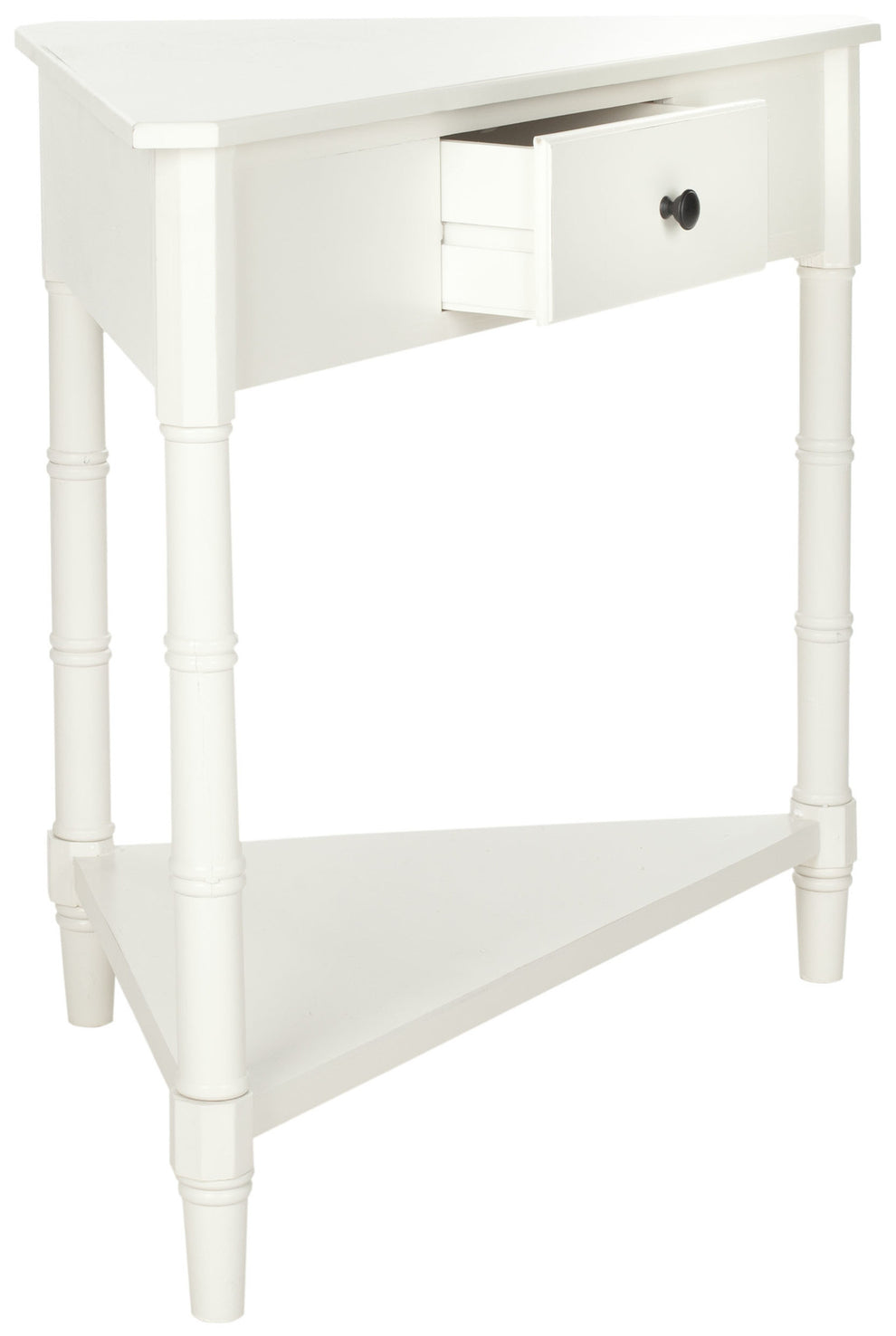 Safavieh Gomez Corner Table With Storage Drawer | Console Tables | Modishstore - 14
