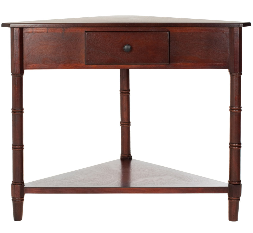Safavieh Gomez Corner Table With Storage Drawer | Console Tables | Modishstore - 5