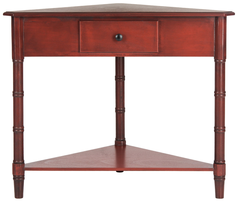 Safavieh Gomez Corner Table With Storage Drawer | Console Tables | Modishstore - 6