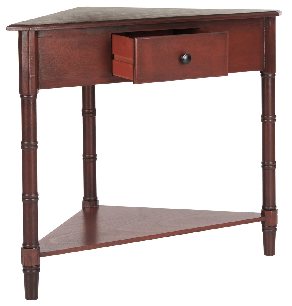 Safavieh Gomez Corner Table With Storage Drawer | Console Tables | Modishstore - 19