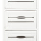 Safavieh Samara 3 Drawer Cabinet | Drawers | Modishstore - 2