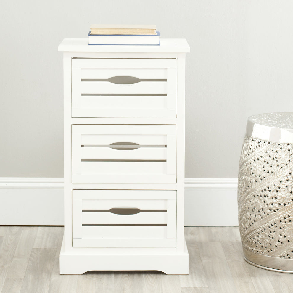 Safavieh Samara 3 Drawer Cabinet | Drawers | Modishstore - 1