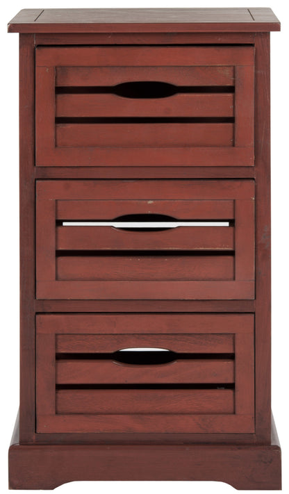 Safavieh Samara 3 Drawer Cabinet | Drawers | Modishstore - 6