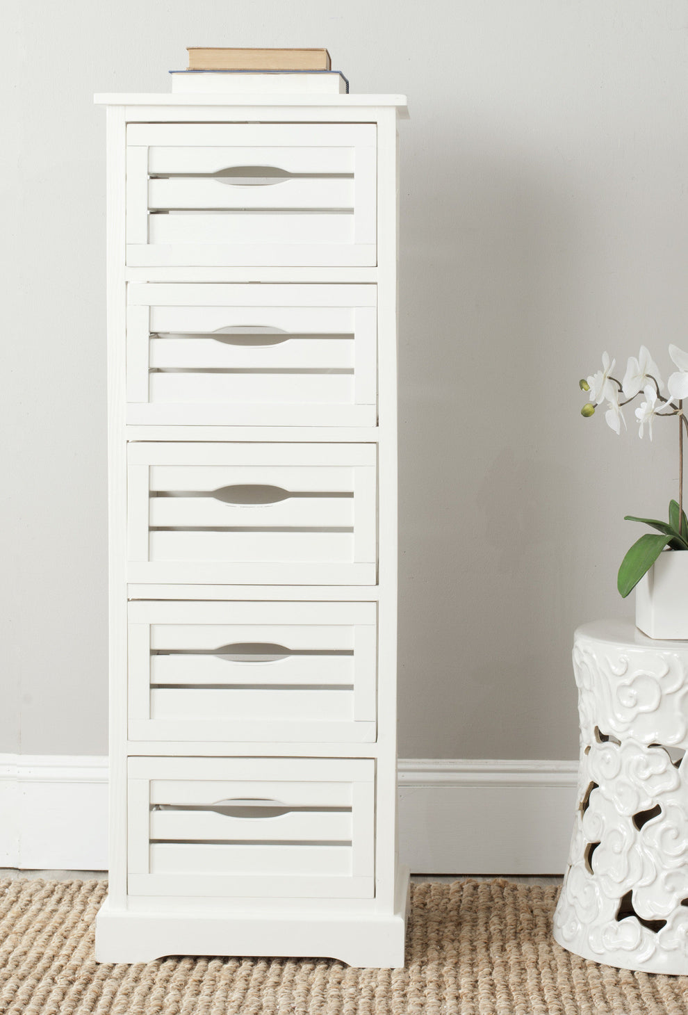 Safavieh Sarina 5 Drawer Cabinet | Drawers | Modishstore - 1
