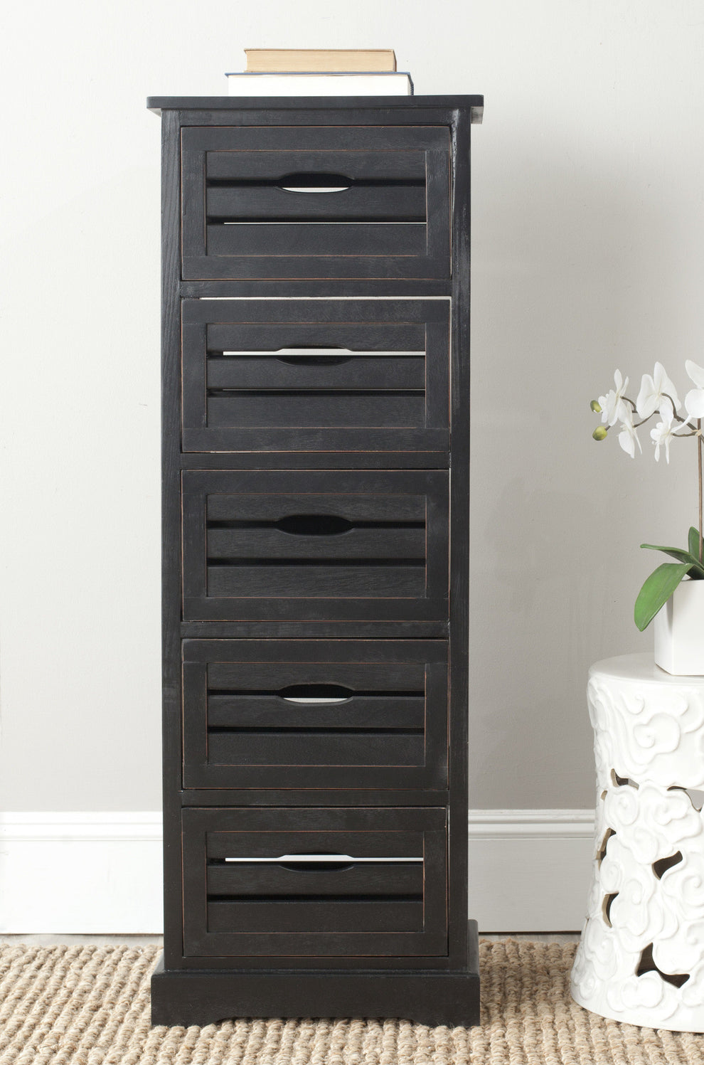 Safavieh Sarina 5 Drawer Cabinet | Drawers | Modishstore - 2