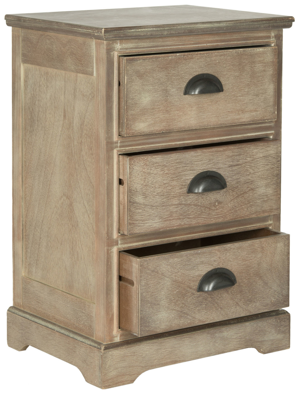 Safavieh Griffin 3 Drawer Side Table | Side Tables | Modishstore - 8