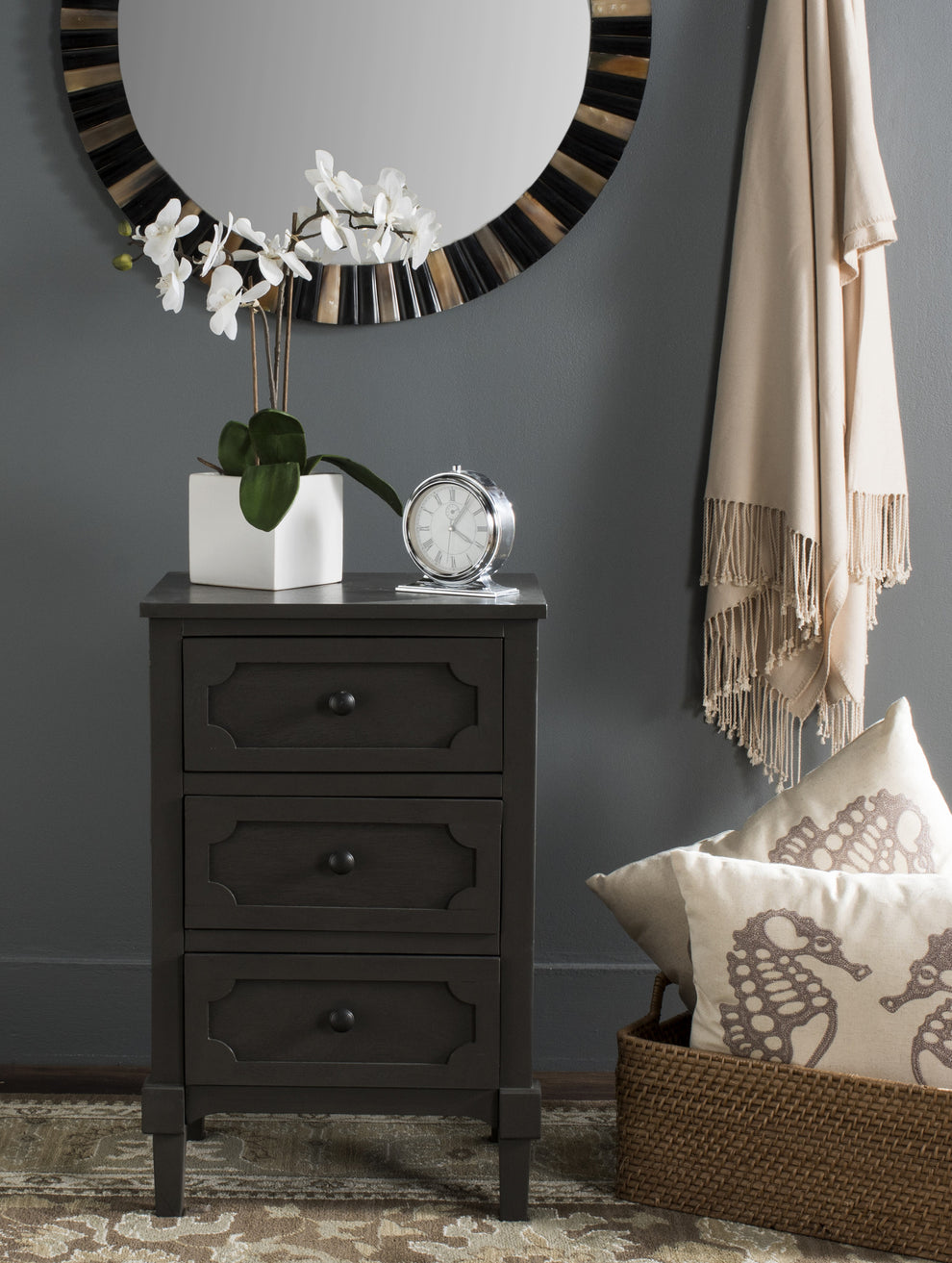 Safavieh Rosaleen Side Chest | Side Tables | Modishstore - 1