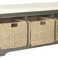 Safavieh Lonan  Wicker Storage Bench | Stools & Benches |  Modishstore  - 6