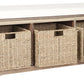 Safavieh Lonan  Wicker Storage Bench | Stools & Benches |  Modishstore  - 11