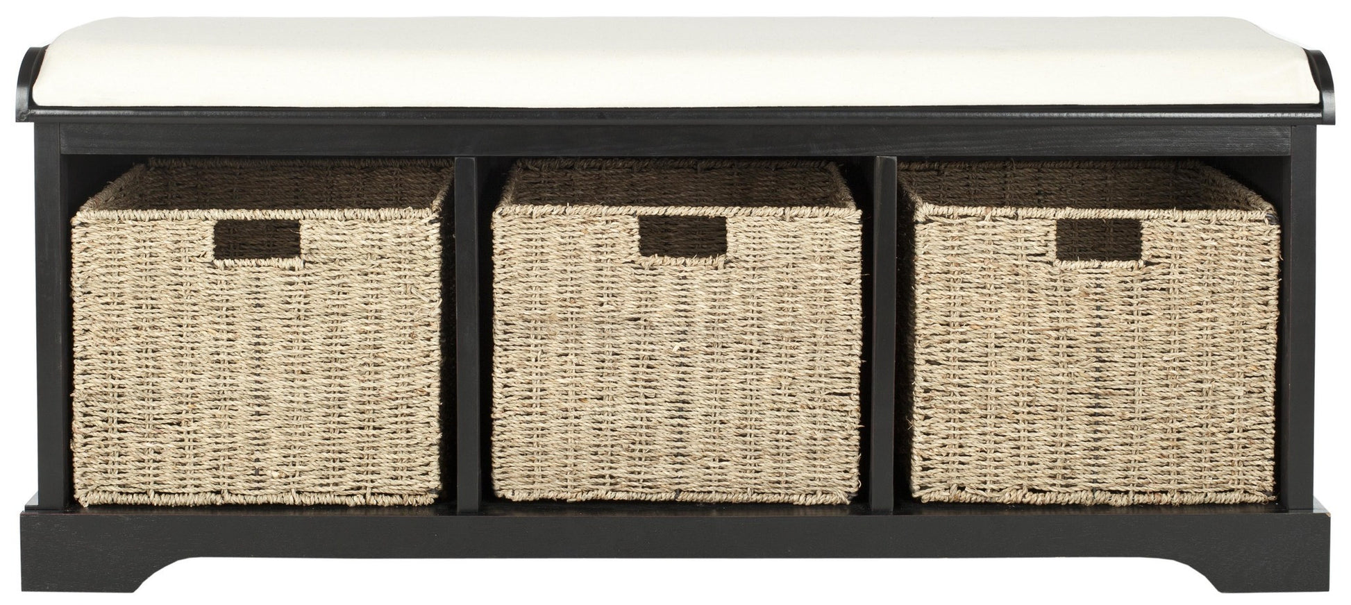 Safavieh Lonan  Wicker Storage Bench | Benches | Modishstore - 16