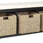 Safavieh Lonan  Wicker Storage Bench | Benches | Modishstore - 18
