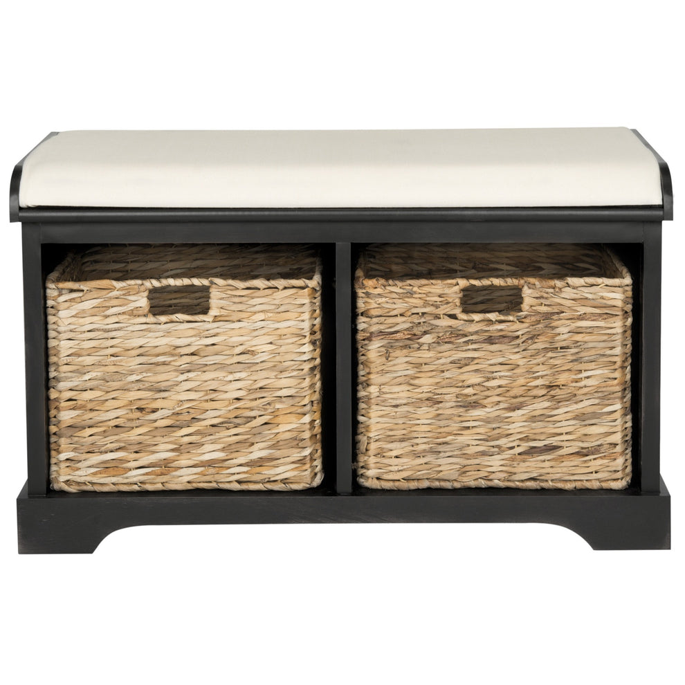 Safavieh Freddy Wicker Storage Bench | Benches | Modishstore - 8
